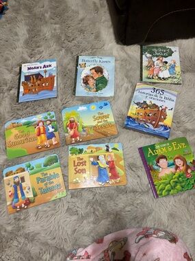 Children's Bible Story Board Book Set - Multicolor